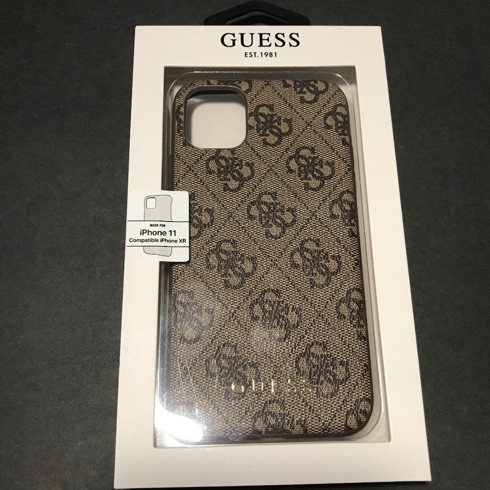 GUESS EST 1981 iPhone Case for iPhone 11 and iPhone XR